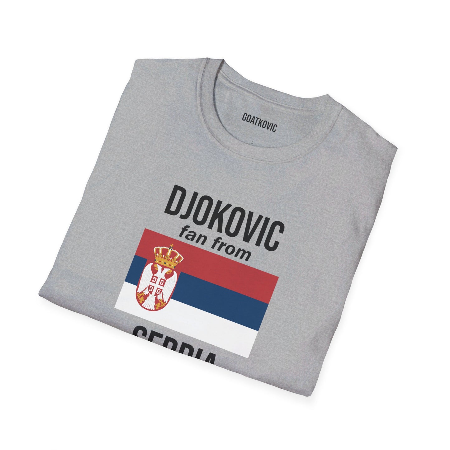Djokovic Fan From Serbia T Shirt