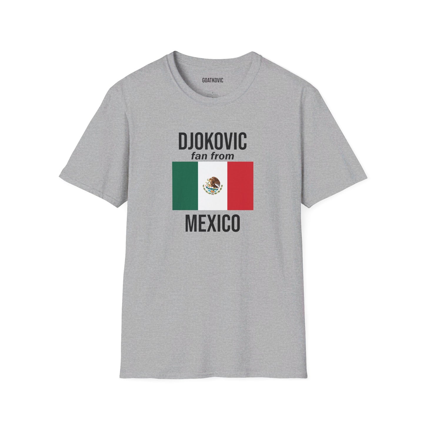 Djokovic Fan From Mexico T Shirt