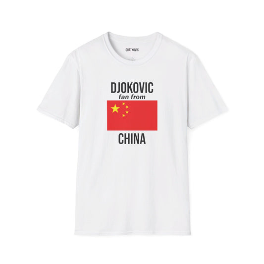 Djokovic Fan From China T Shirt