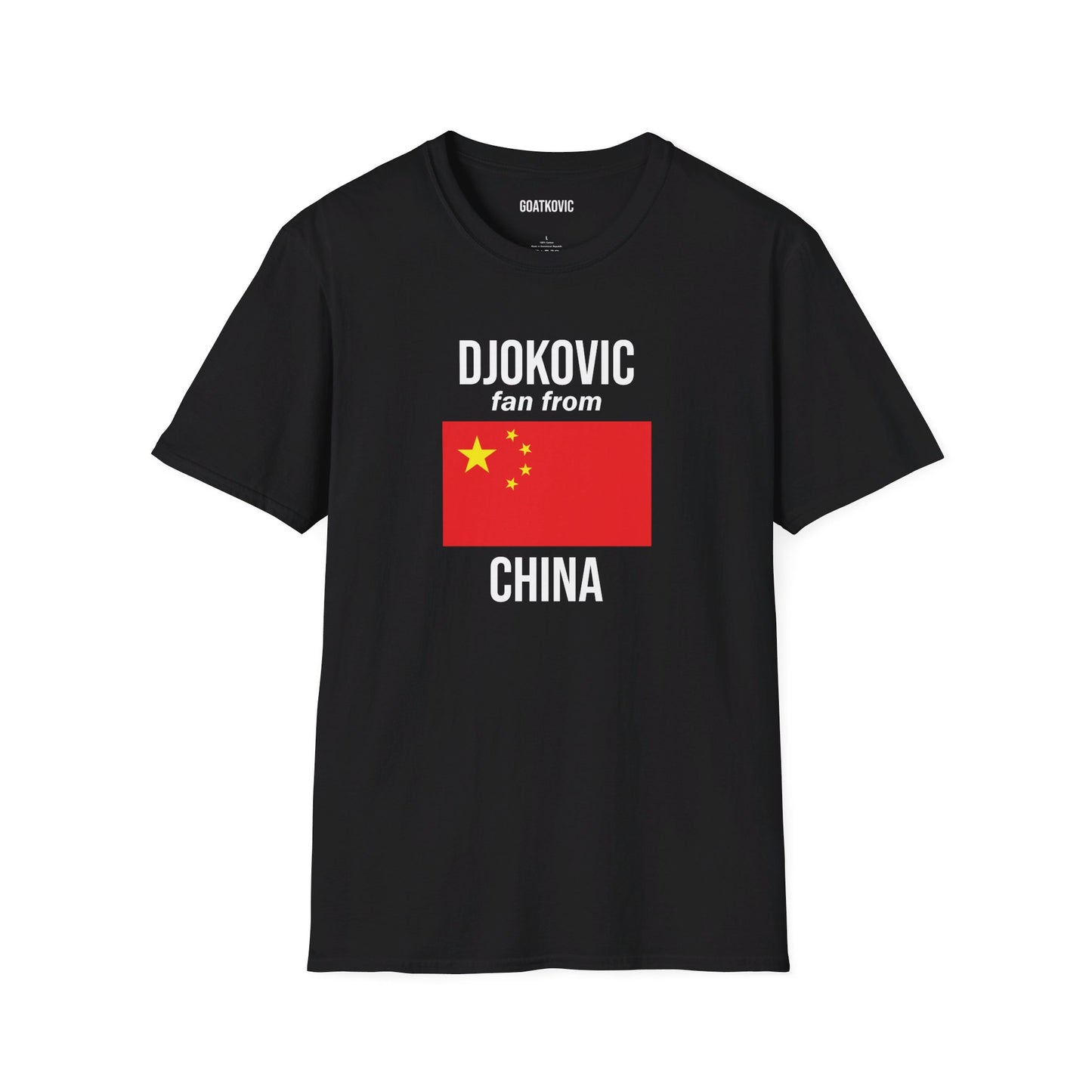 Djokovic Fan From China T Shirt