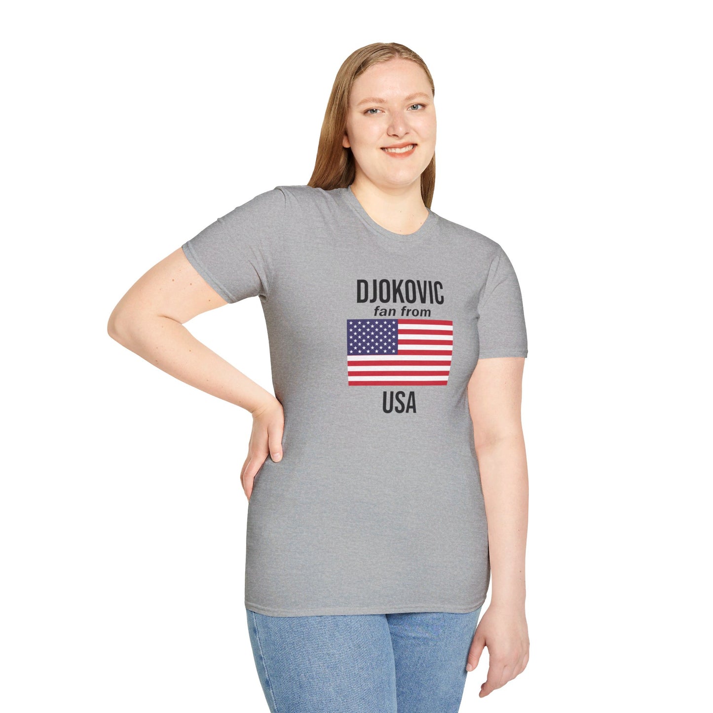 Djokovic Fan From USA T Shirt