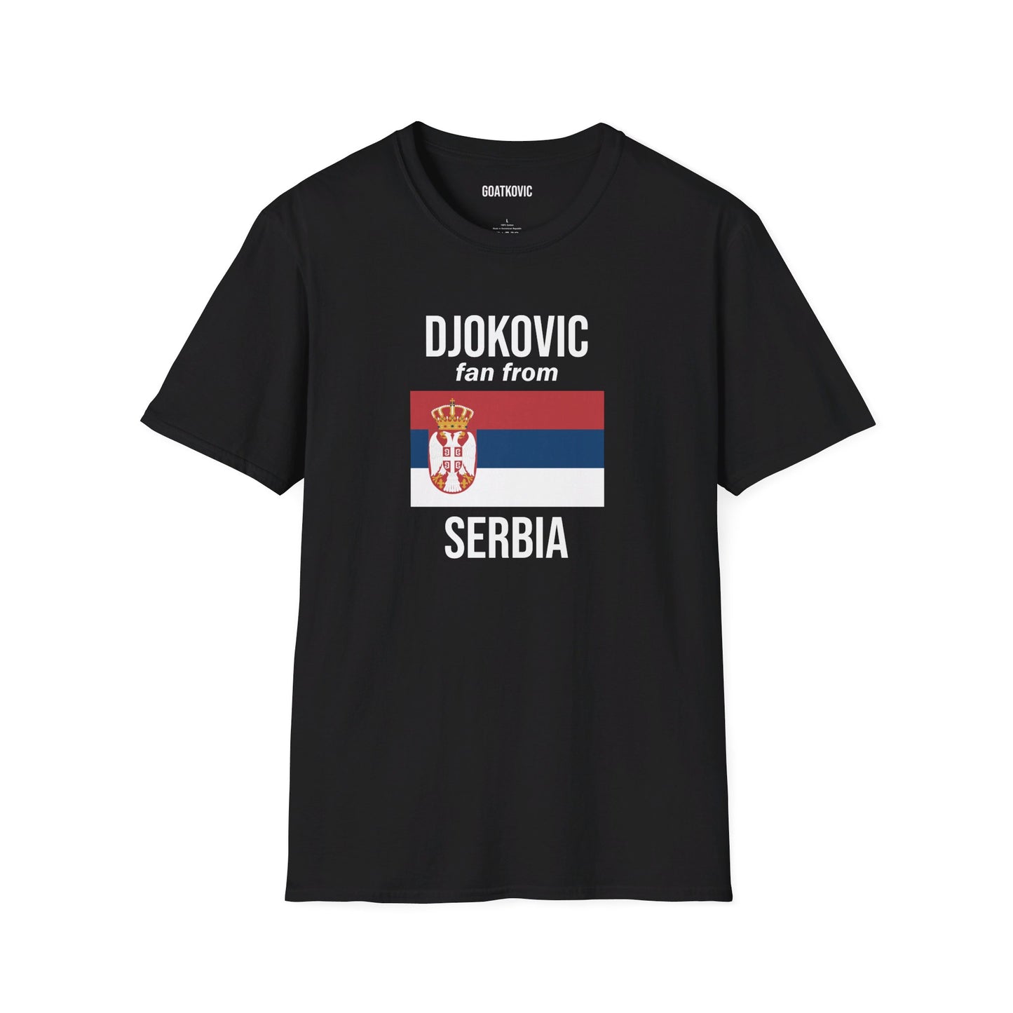 Djokovic Fan From Serbia T Shirt