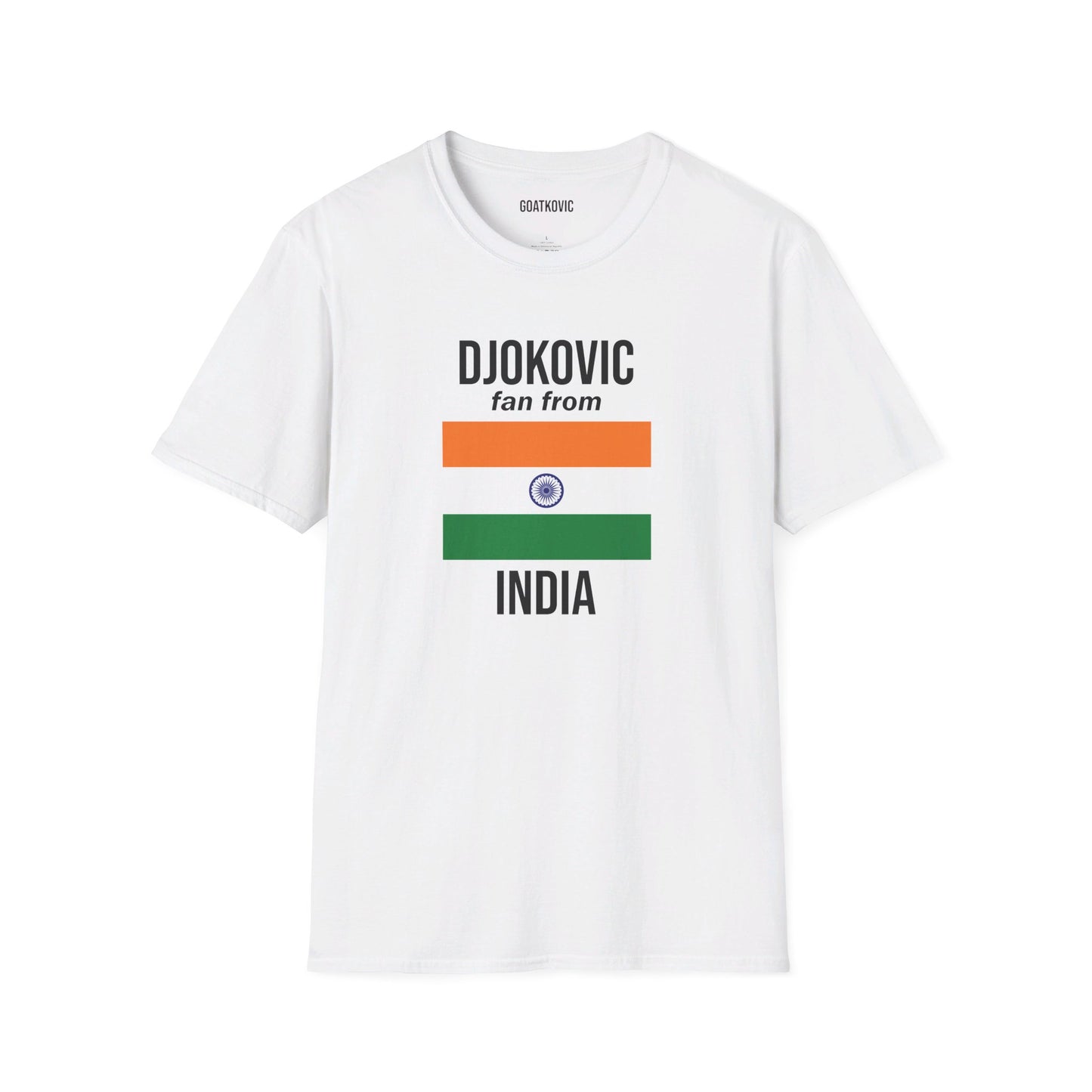 Djokovic Fan From India T Shirt