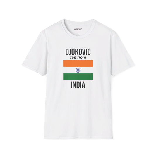 Djokovic Fan From India T Shirt