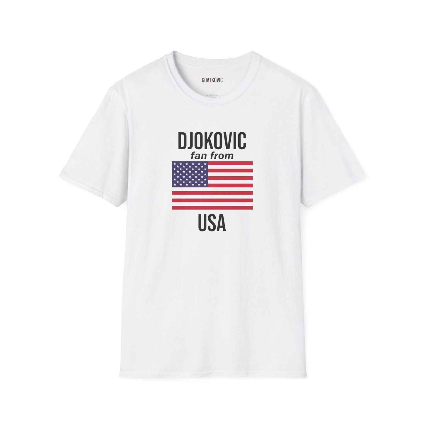 Djokovic Fan From USA T Shirt