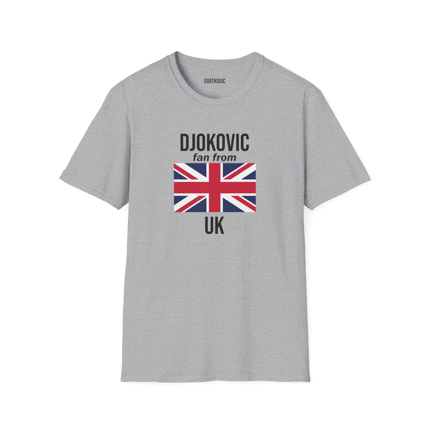 Djokovic Fan From UK T Shirt