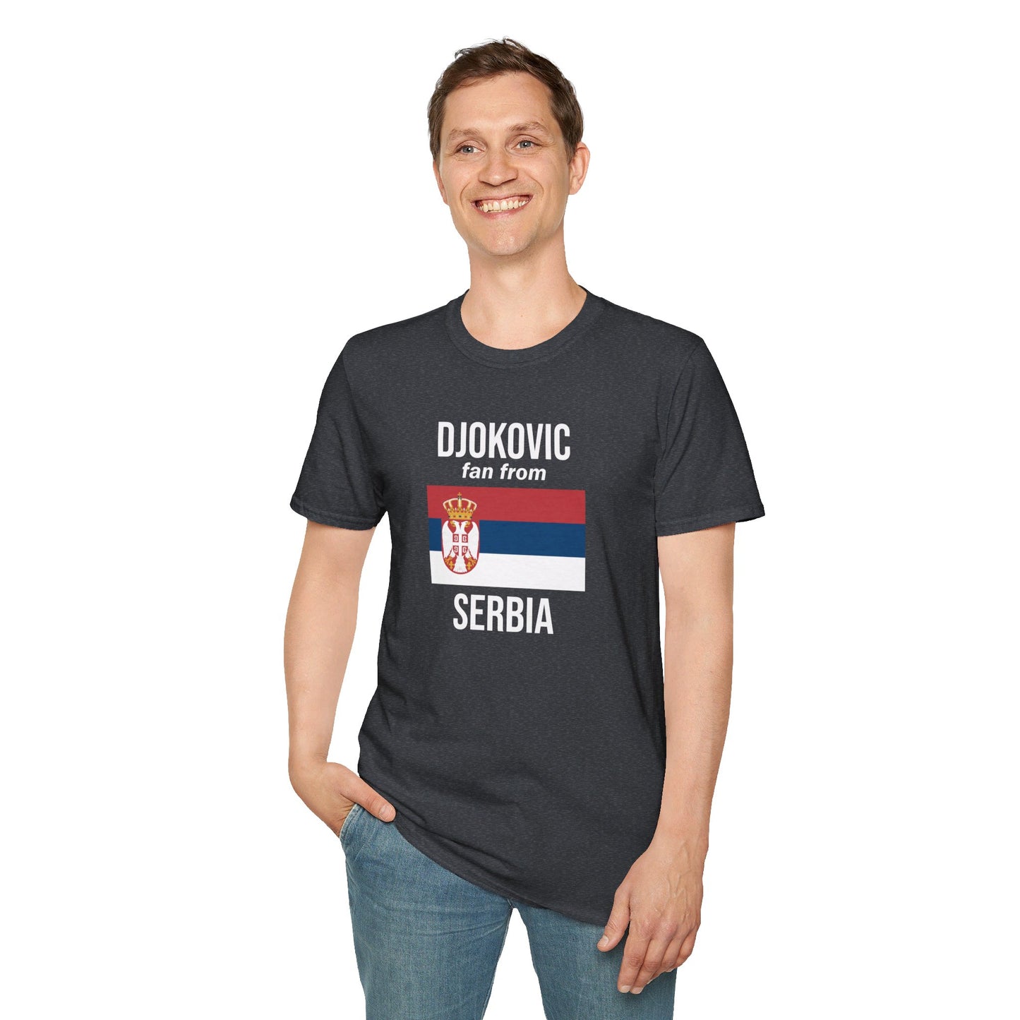 Djokovic Fan From Serbia T Shirt