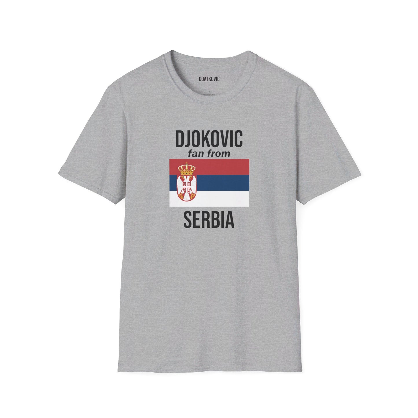 Djokovic Fan From Serbia T Shirt