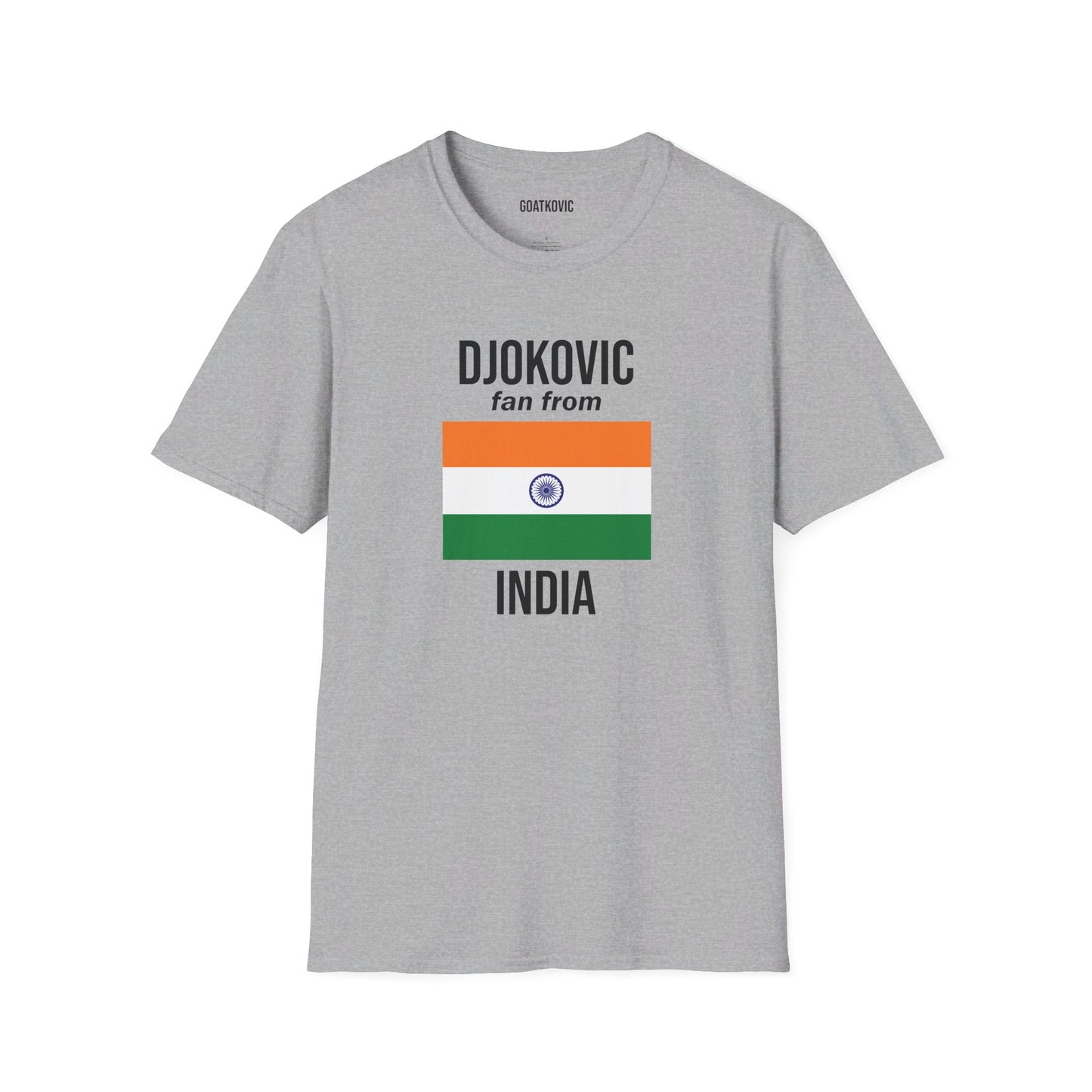 Djokovic Fan From India T Shirt