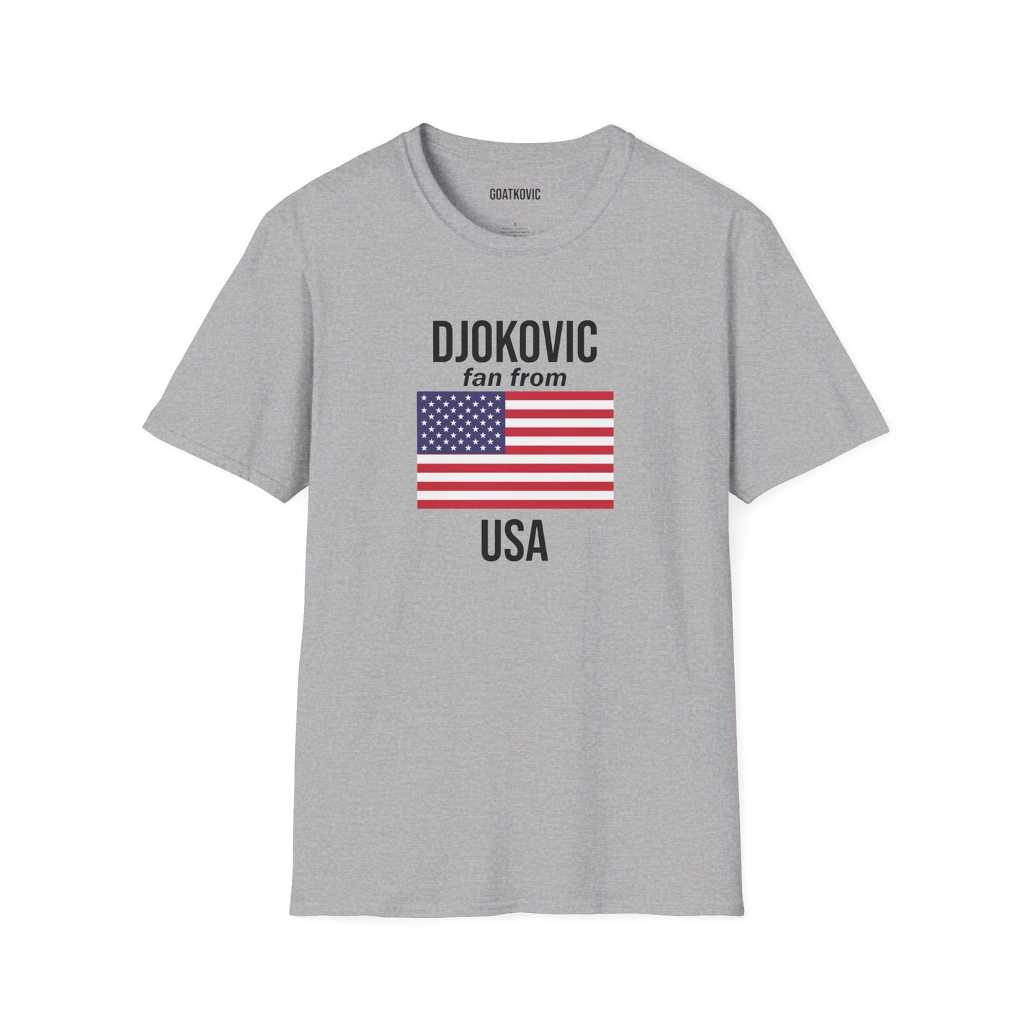 Djokovic Fan From USA T Shirt