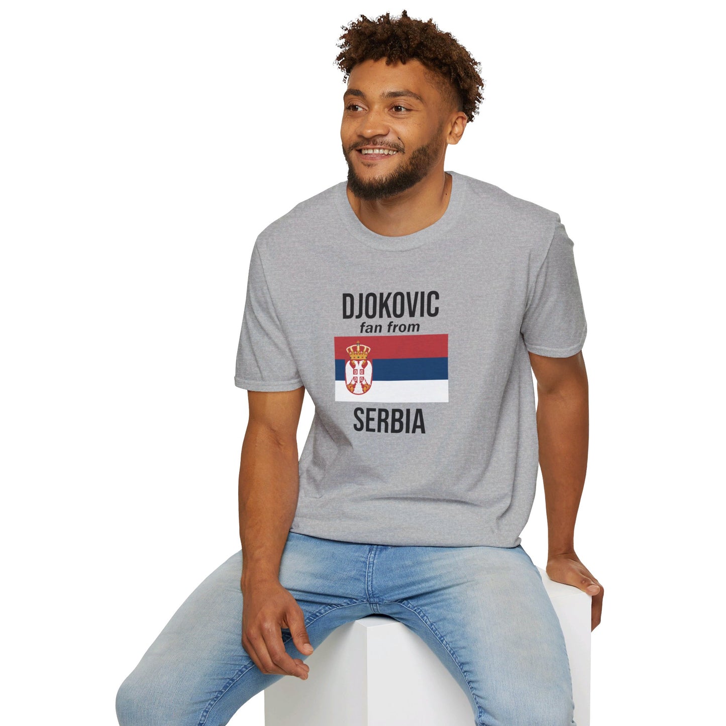 Djokovic Fan From Serbia T Shirt