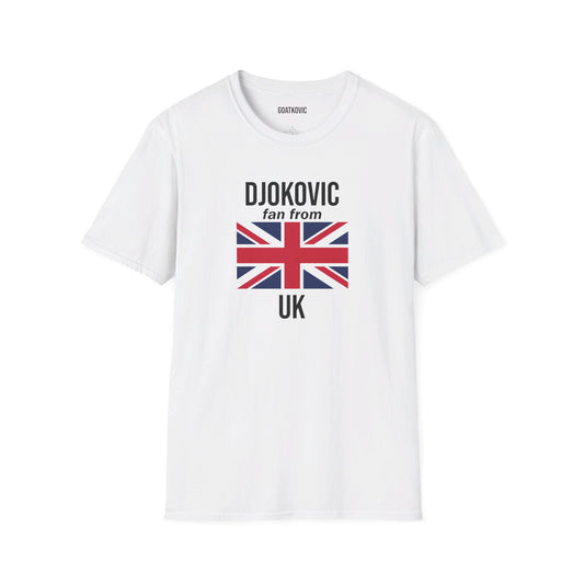 Djokovic Fan From UK T Shirt