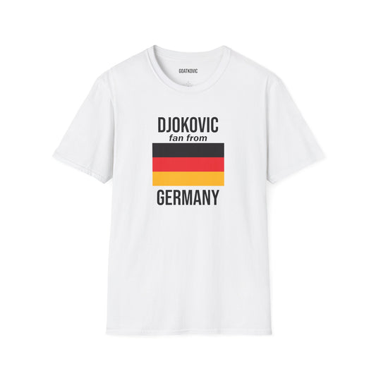 Djokovic Fan From Germany T Shirt