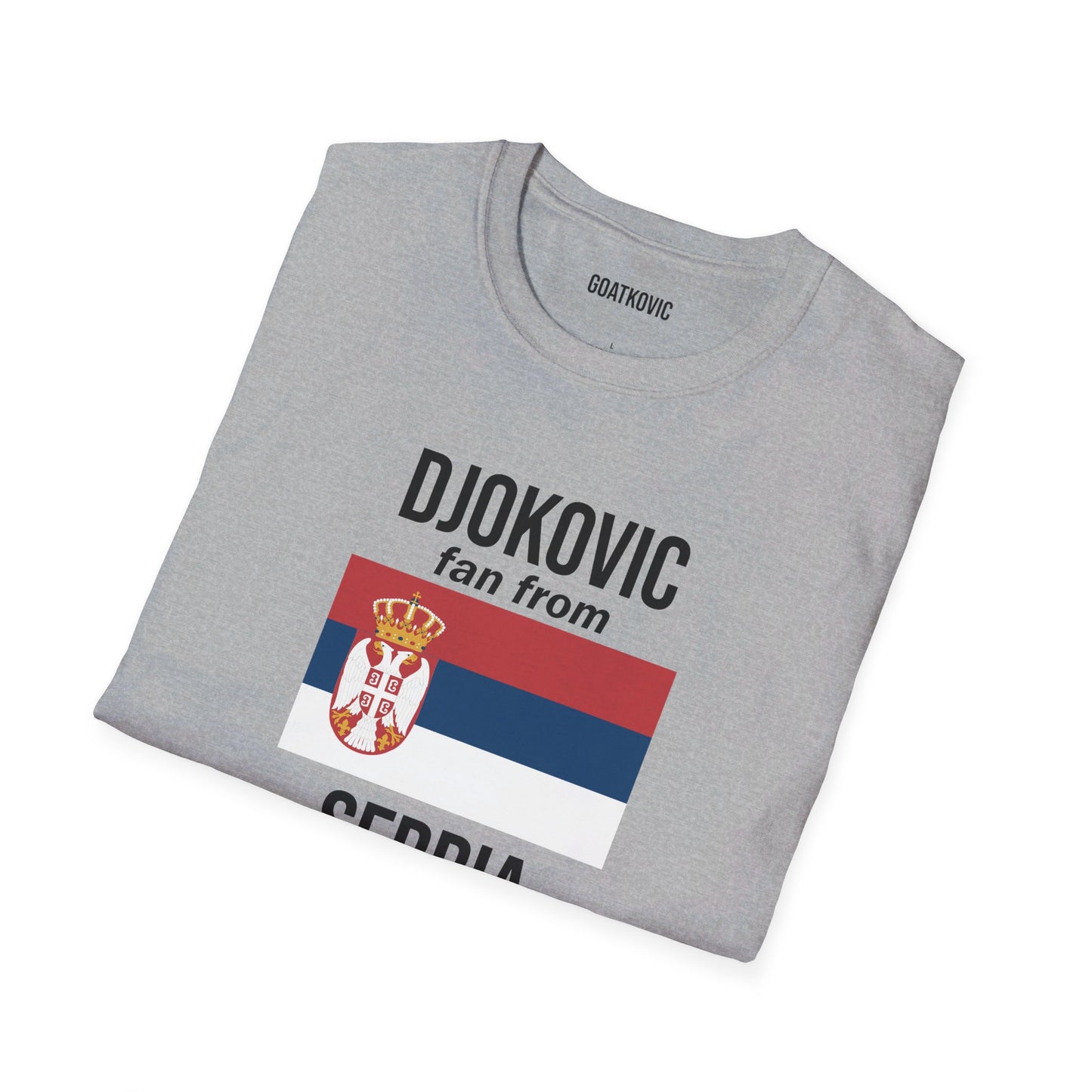 Djokovic Fan From Serbia T Shirt