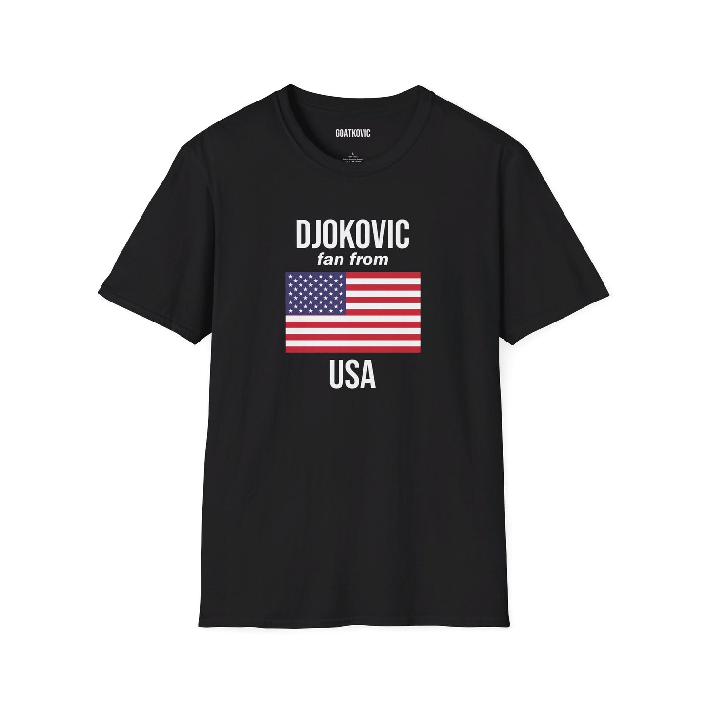 Djokovic Fan From USA T Shirt