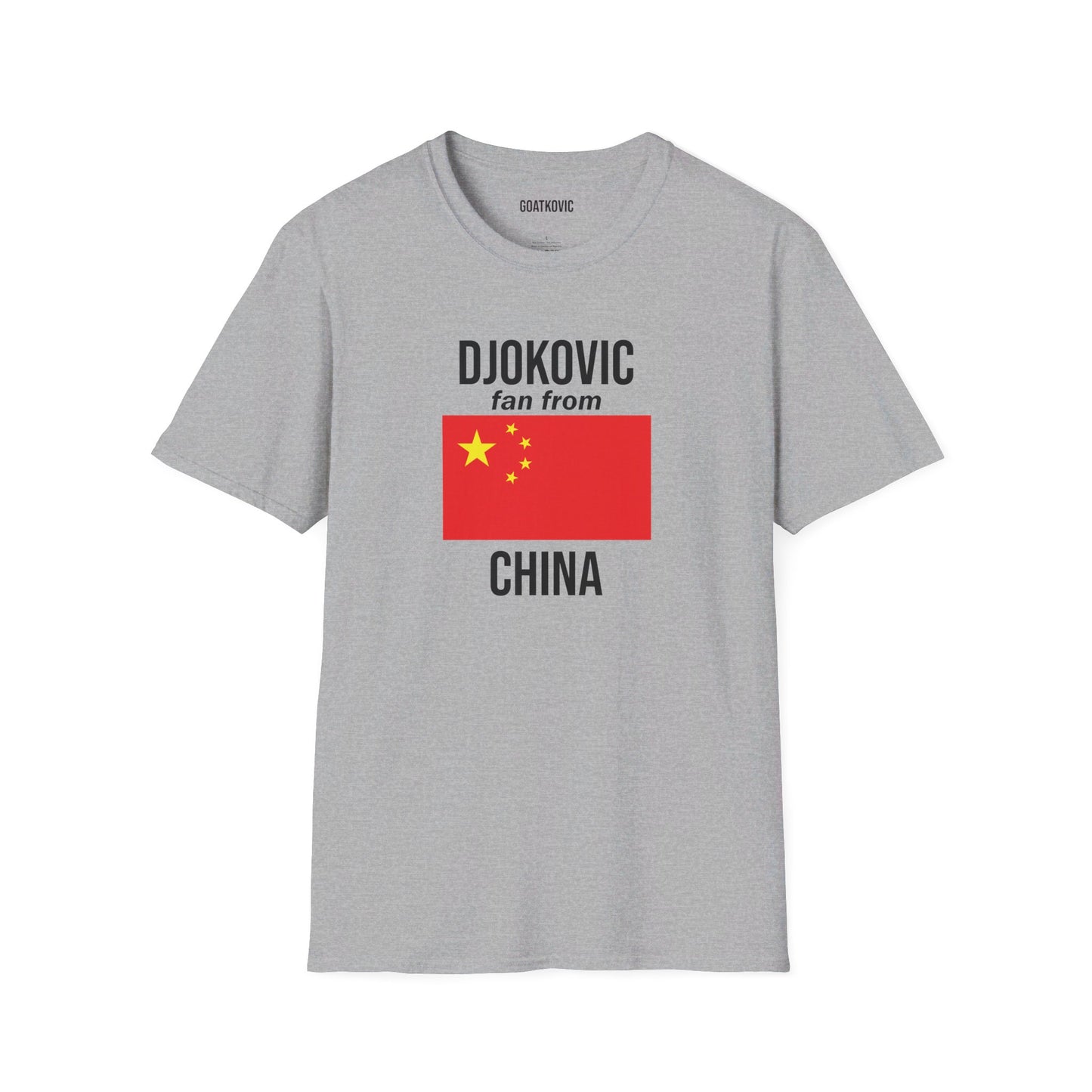 Djokovic Fan From China T Shirt