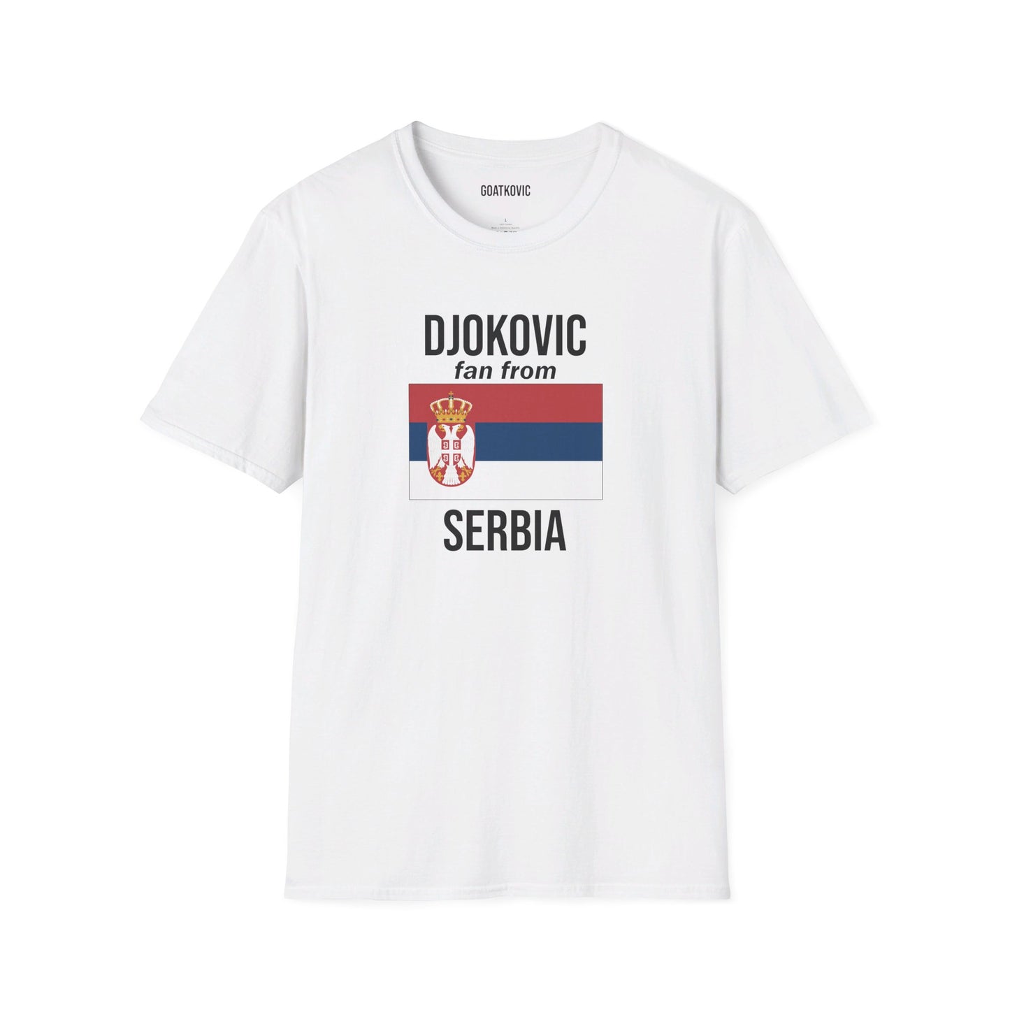 Djokovic Fan From Serbia T Shirt