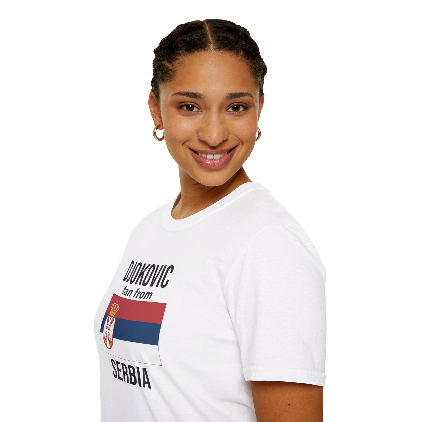 Djokovic Fan From Serbia T Shirt