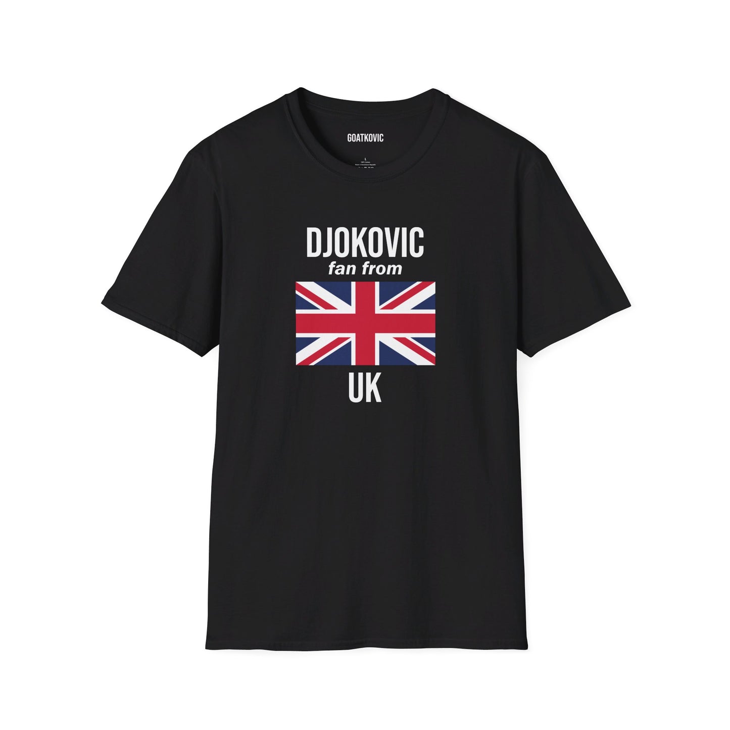 Djokovic Fan From UK T Shirt