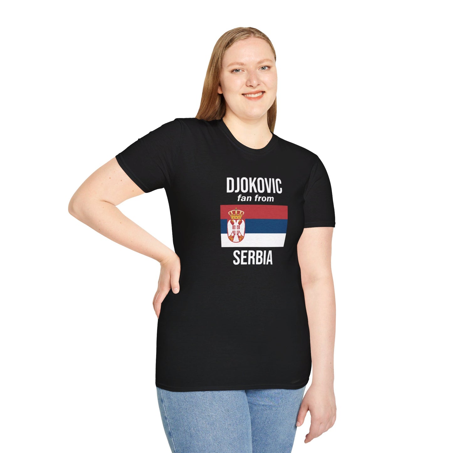 Djokovic Fan From Serbia T Shirt