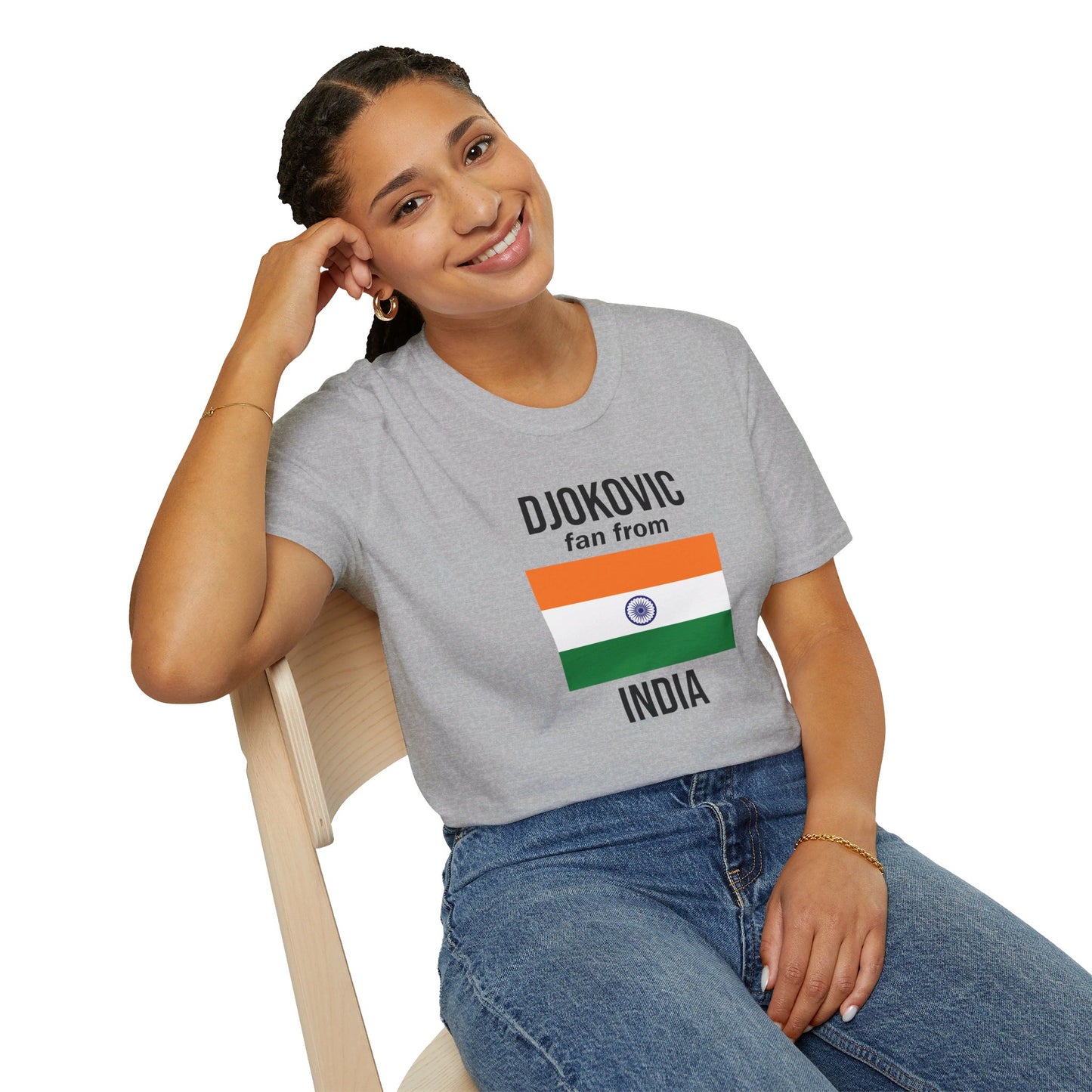 Djokovic Fan From India T Shirt