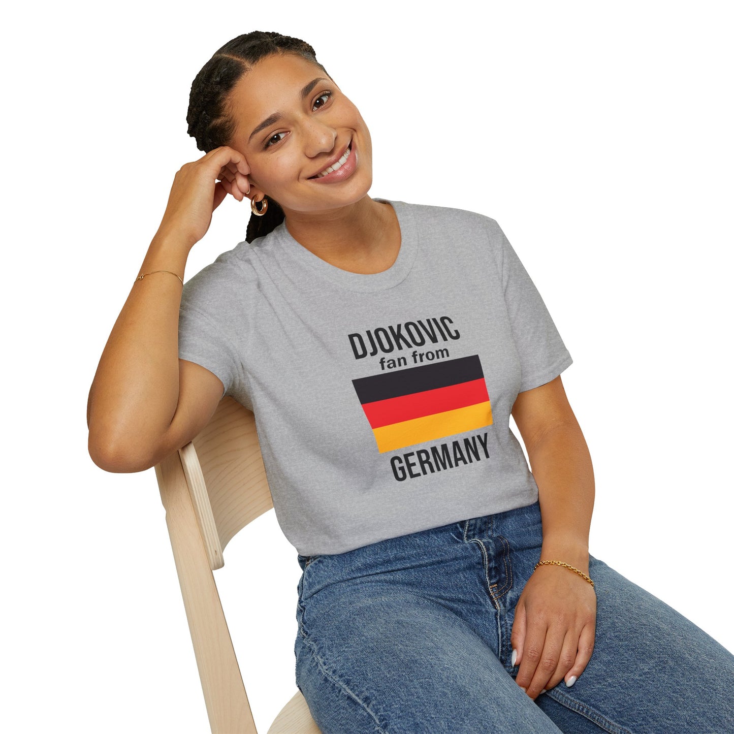 Djokovic Fan From Germany T Shirt